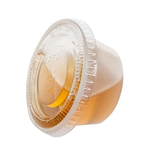 Clear Portion Cup Plastic, 2500 pcs, #Koality Brand,  #1 oz, #KC-100