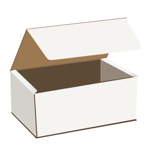 Dinner Box, Corrugated, White,  9 x 4.75 x 2.6  #100pcs, #Large meal