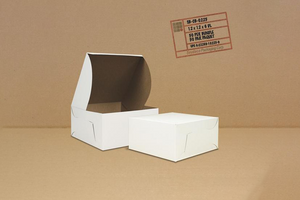 White Cake Boxes, 12 x 12 x 6,  50 pcs, #CB-0225