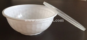 Microwavable Noodle Bowl, **White**, 42 oz, 150 sets, (Code:BO-42W)