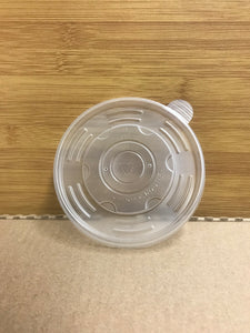 Flat Lids Plastic For Paper Bowl, 12-16 oz (Fits Bowls: EM-12/16, SB-13/14) 500pcs #SL-115