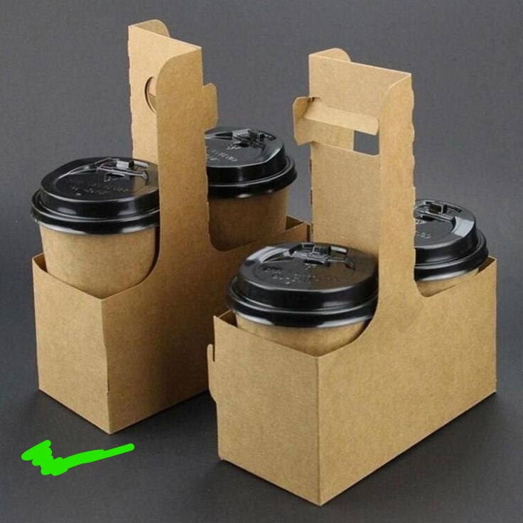 Paper Cup Holder, 2-Cups, 300/Case