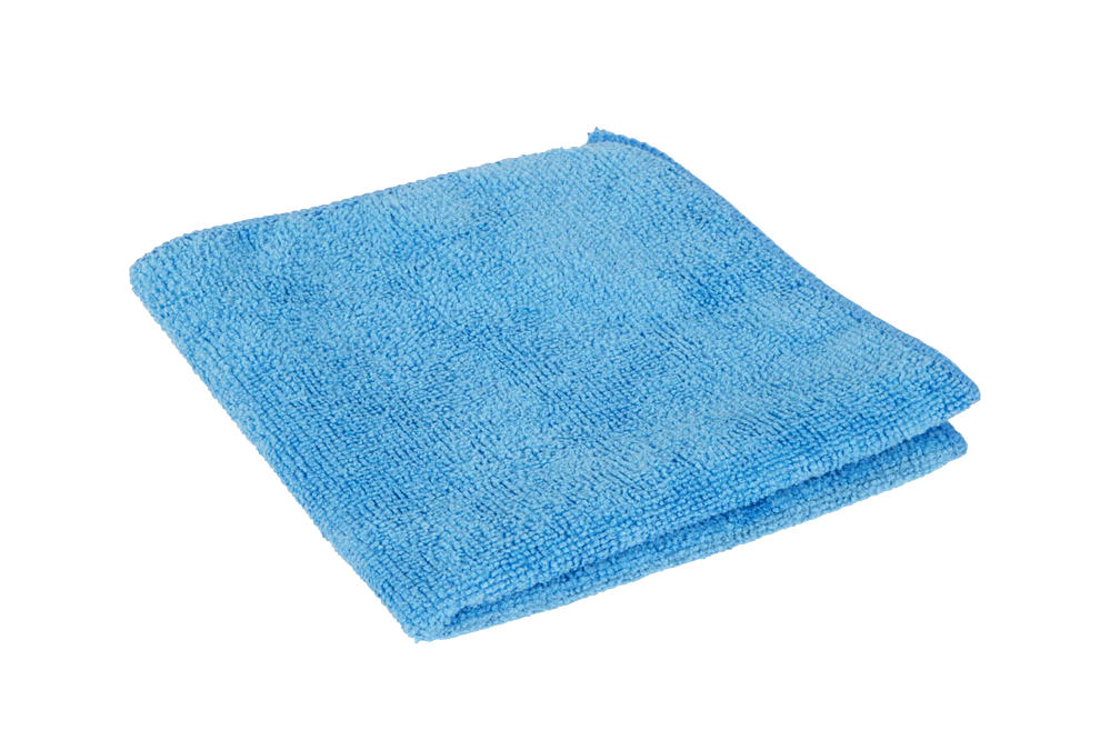 Microfiber Cloth, 25 pcs/pack, 16 x 16, #BLUE