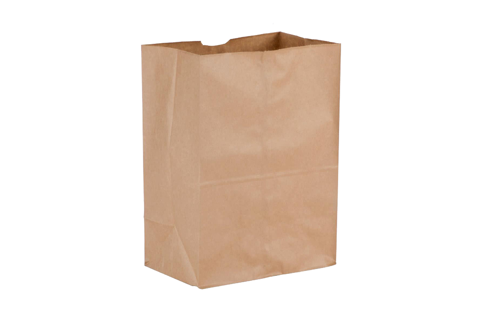 Paper Bags, Brown, 500pcs, #12 LB