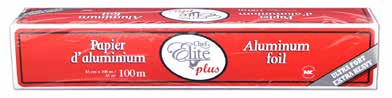 Aluminum Roll With Cutter Box, 12''x200m, #Extra-Heavy, #Chef Elite,