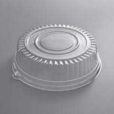 Lids For Catering Tray Round, Aluminum, 12'', #25 pcs, #5470686