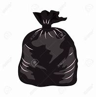 Black Garbage Bags  500 pcs  #Regular #24''x22''