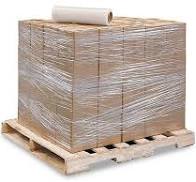 Pallet Wrap,  #Clear, 12'' x 1500', #Strong,  #1 roll, ***OPEN BOX***