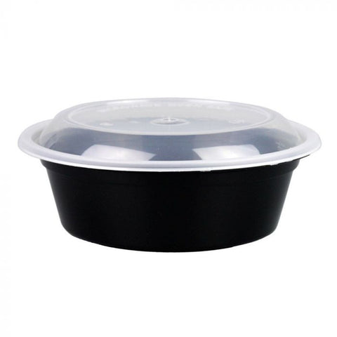 Microwavable Container Round Combo, 150 sets, 40 oz, #Bowl, #TY-R40
