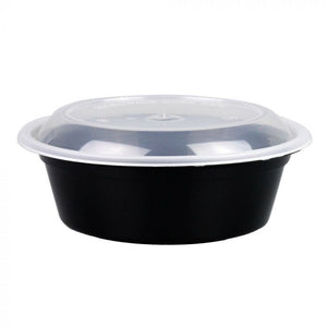 Microwavable Container Round Combo, 150 sets, 32 oz, #Bowl, #Dorfin, #1971105